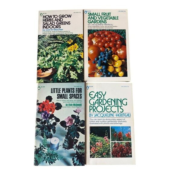 The New Home Gardening Library Vintage Box Set of 4 Paperback Books - Picture 4 of 7